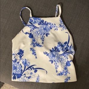 Boohoo crop top size US 8